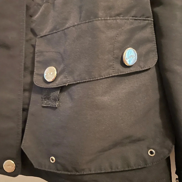 Lauren Ralph Lauren Active Jacket With Hood Black Size Small - Picture 2 of 12